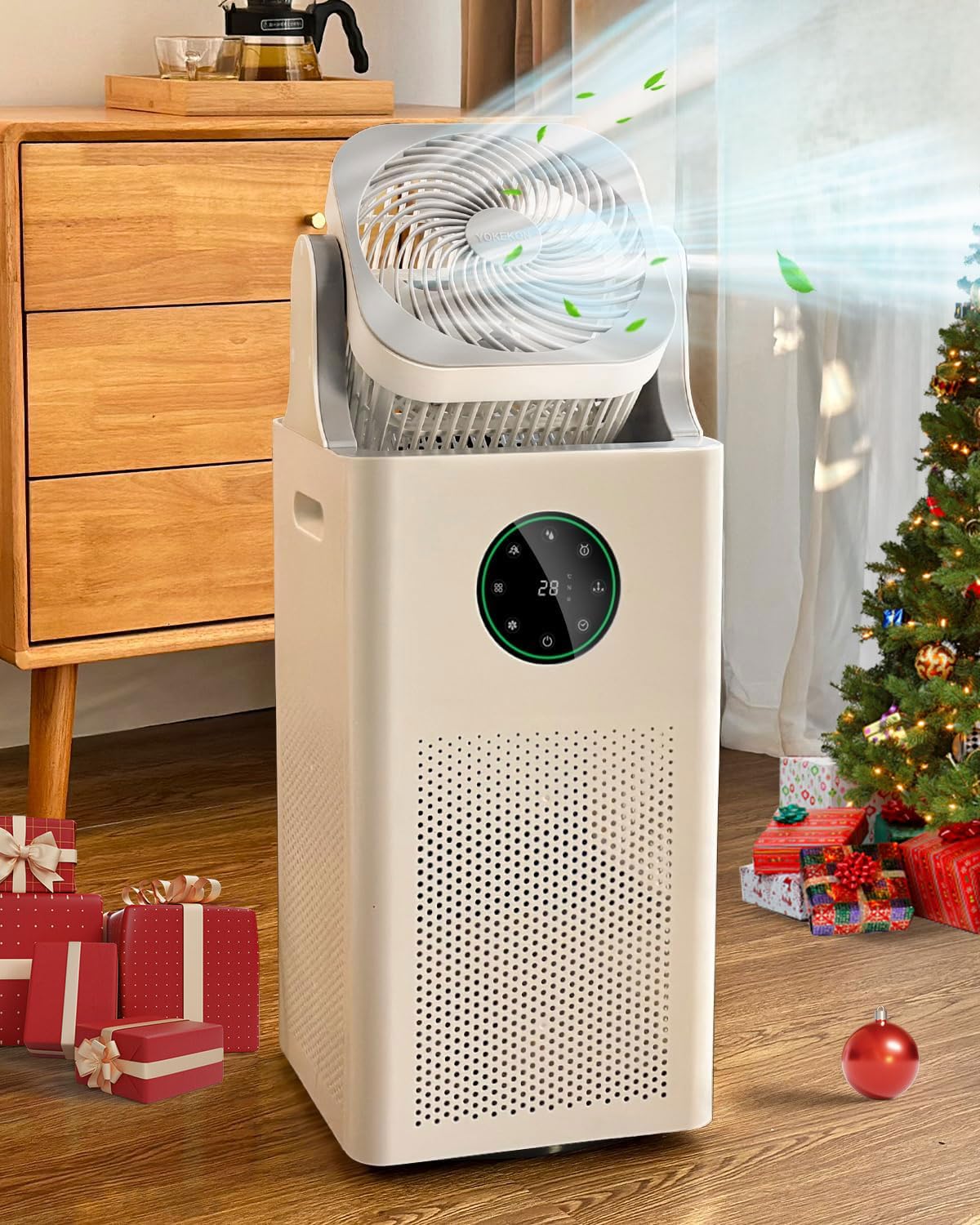 OneAir Purifier and Humidifier Combo with Oscillating Fan