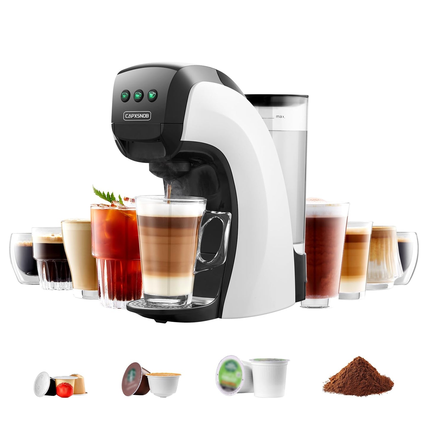 Warriors1 Coffee Maker for Keurig K Cup Espresso Machine